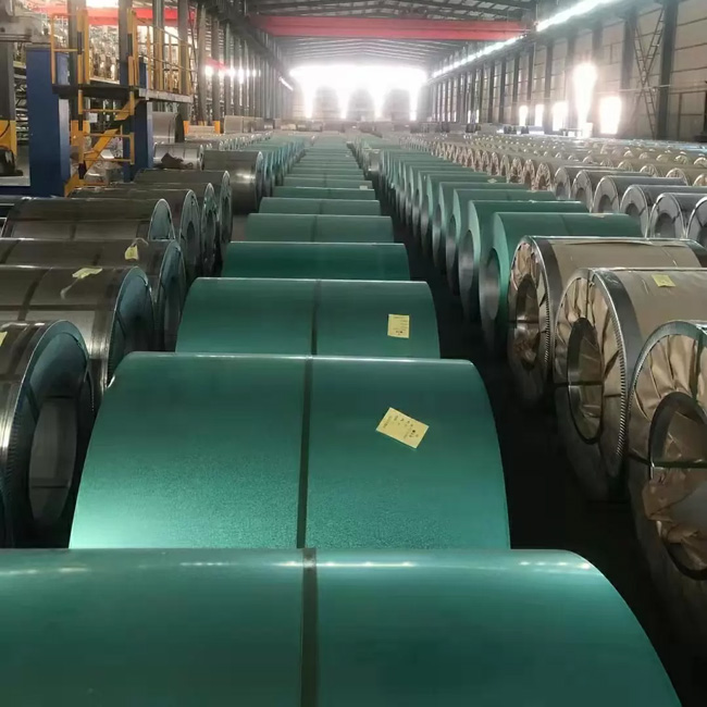 Color coated steel coil