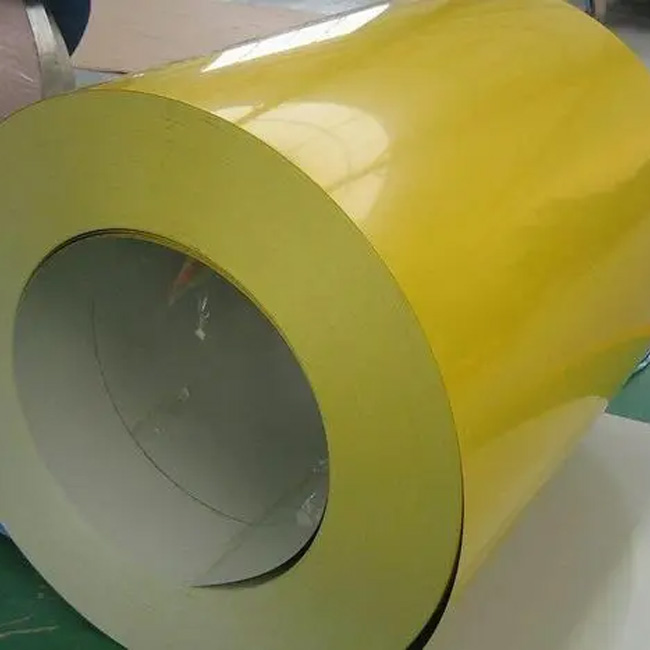 Color coated steel coil
